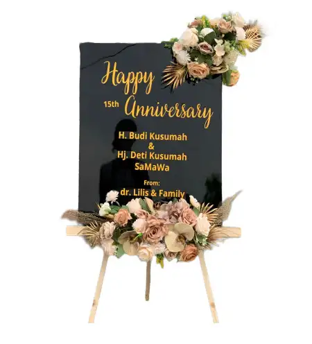 Papan Bunga Akrilik WAKATOBI