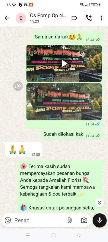 Testimonial Papan duka WAKATOBI