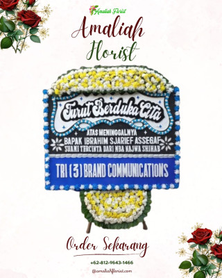 Papan Bunga Duka di WAKATOBI